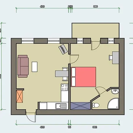 Poggio Central Apartment
